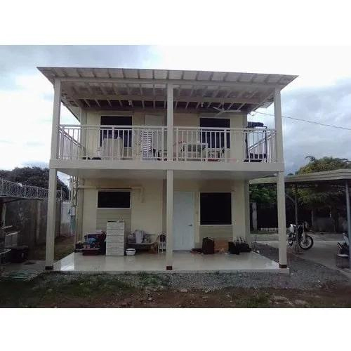 Prefabricated Multistorey House - Color: White