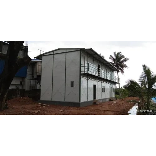 Prefabricated Accommodation Buildings - Color: White