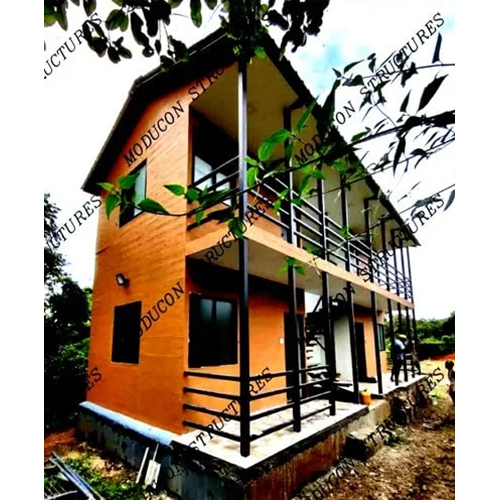 Prefabricated Multi Storey Buildings - Color: Brown