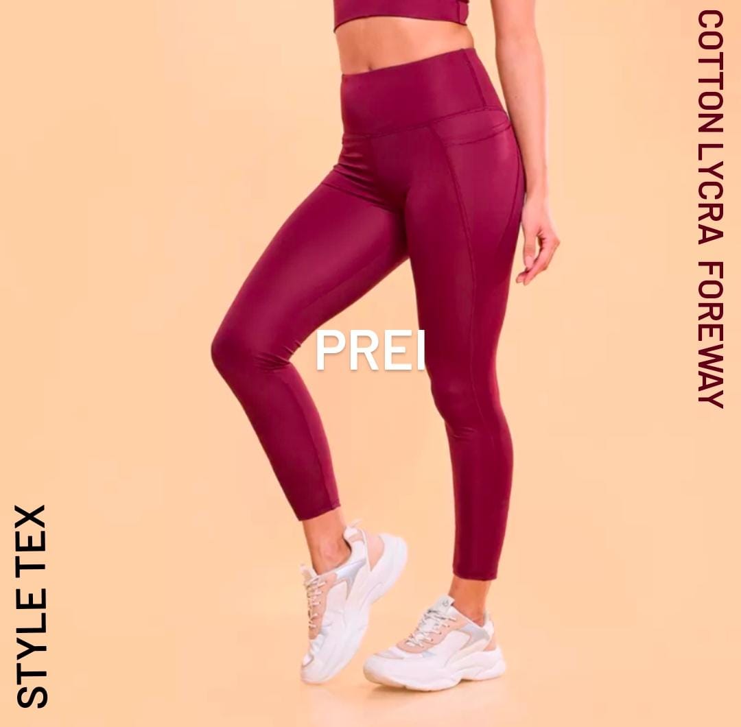 W-ine angkle leggings
