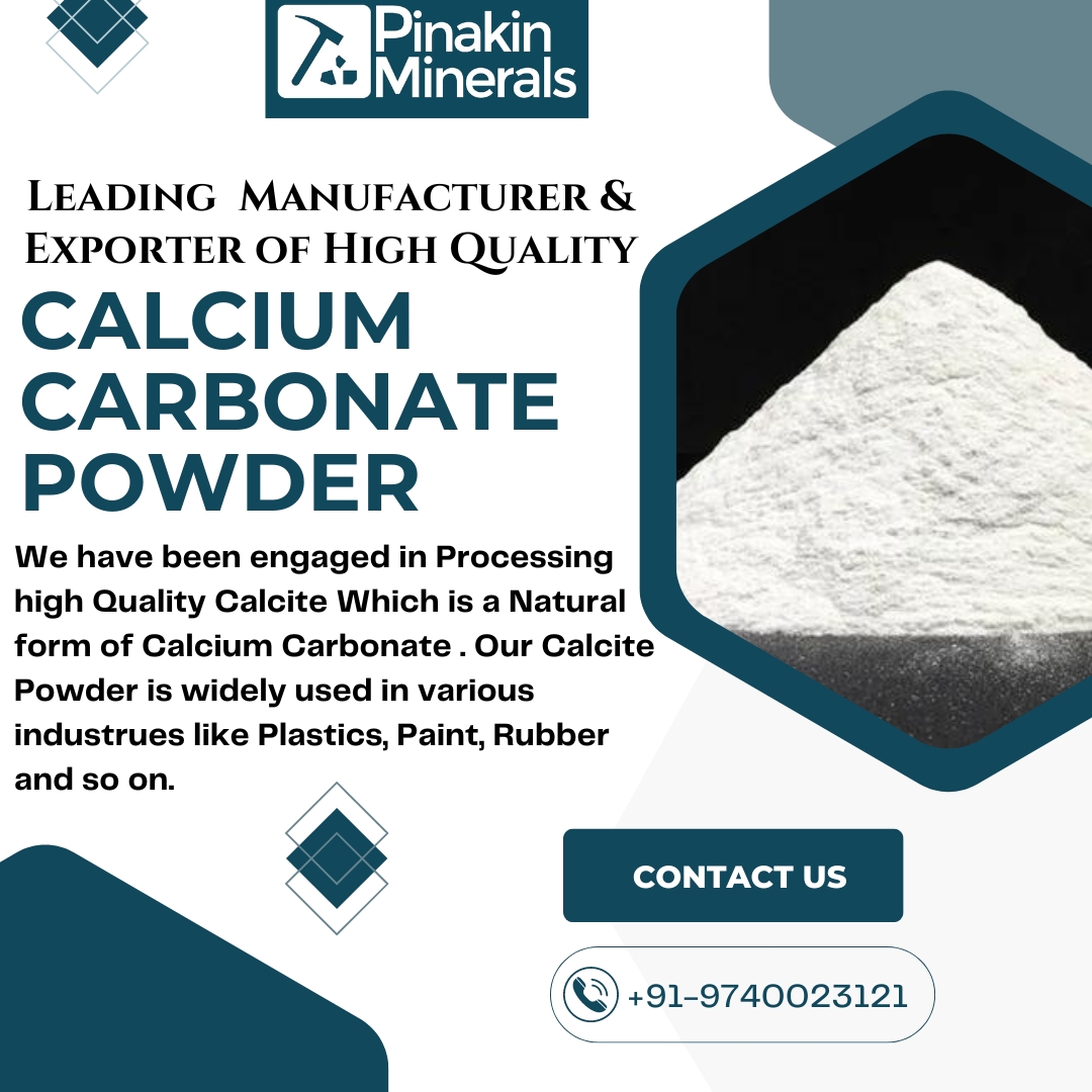 Uncoated Calcium Carbonate Powder - Purity: 96% - 99%