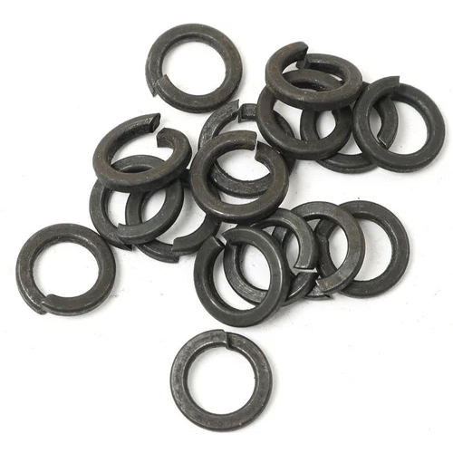 M-06 Spring Washers - Stainless Steel, 6mm Size, Silver Color, 3mm Thickness | Zinc Plated, Ideal for Shock Absorption and Vibration Reduction