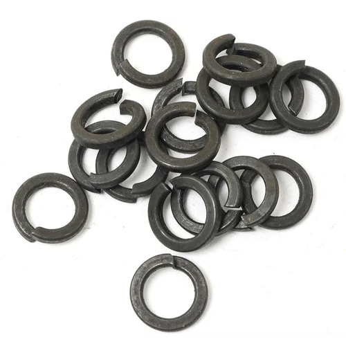 M-03 Black Spring Washers - Material: Mild Steel