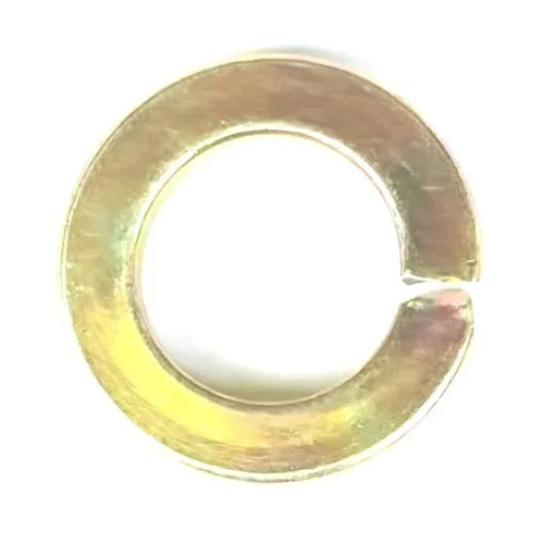 M-06 Yellow Passivation Spring Washers - Material: Mild Steel