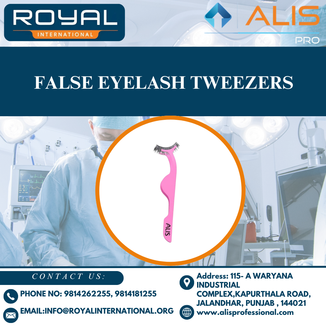 Cosmetic Beauty False Eyelash Tweezers