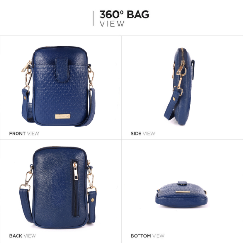 Ladies Blue Sling Bag