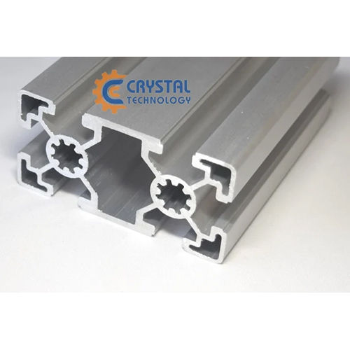 40X80 Mm Aluminum Extrusion - Color: Silver