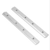 Straight Connector - Stainless Steel, 3/4 Inch Size , Polished Silver Finish For Industrial Pipe And Tube Connections