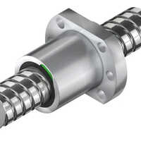 Rolled Ball Screw With Nut - Color: Silver