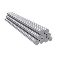 Hard Chrome Plated Shaft - Stainless Steel, 50 Millimeter Diameter, 4000 Millimeter Length - Durable, Versatile, Silver-colored For Industrial Applications