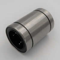 Linear Bearing Bush - Mild Steel, 37mm Length, Silver Color | Polished Finish For Enhanced Durability And Efficiency In Industrial Applications