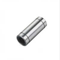 Lm-16luu Linear Bearing Bush - Mild Steel Material, 12mm To 90mm Outer Diameter, Silver Color, Polished Finish | Reliable Linear Motion Solution