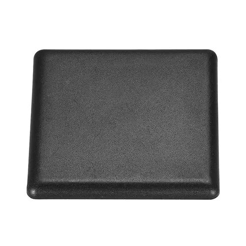 60X60 Mm Plastic End Cap - Color: Black