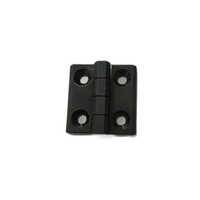 30x30 Mm Door Hinge - Fibreglass, 30x30 Mm, Black Finish | Corrosion-resistant, Versatile For Indoor & Outdoor Applications