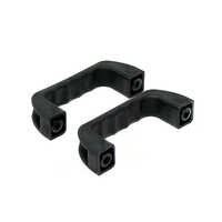 90d Plastic Handle - High-quality Plastic, 6 Inches, Sleek Black Color - Rigid Grip, Lightweight Design, 1-year Warranty For Durability
