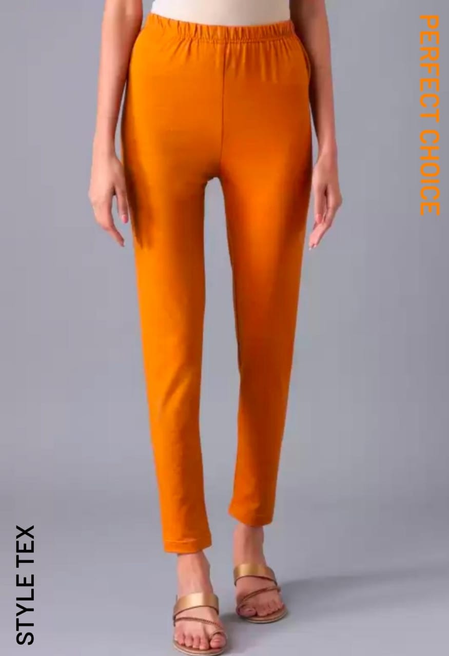 Mustard angkle leggings