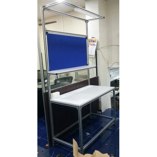 Industrial Assembly Table - Material: Aluminum