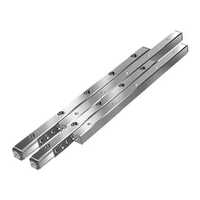 Metal Cross Roller Guide - Aluminum, Customized Size, 30 Millimeter Width, Silver Color | Versatile Solution For Industrial Applications