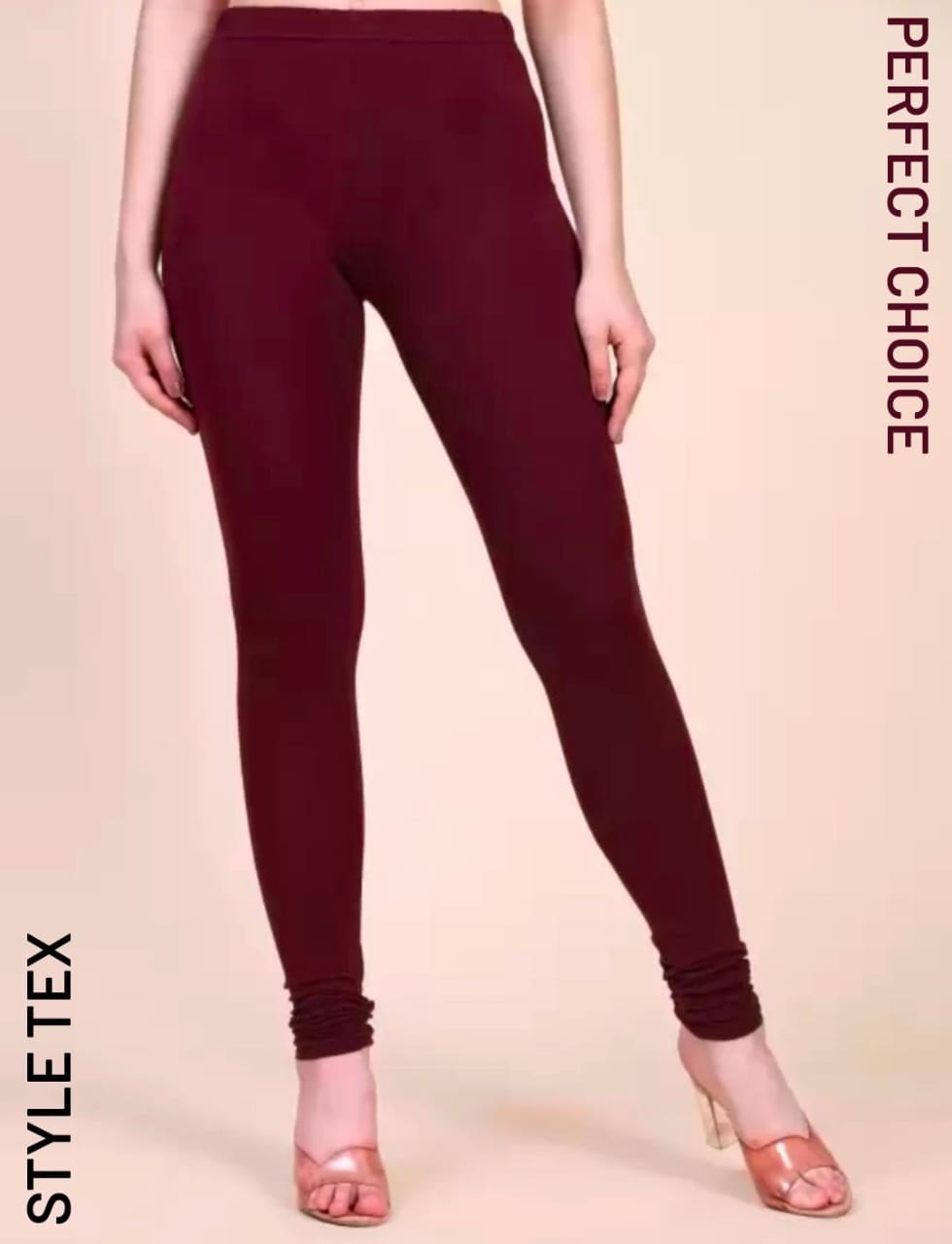 Maroon  angkle leggings