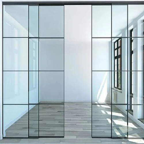 Glass Sliding Door - Color: Transparent