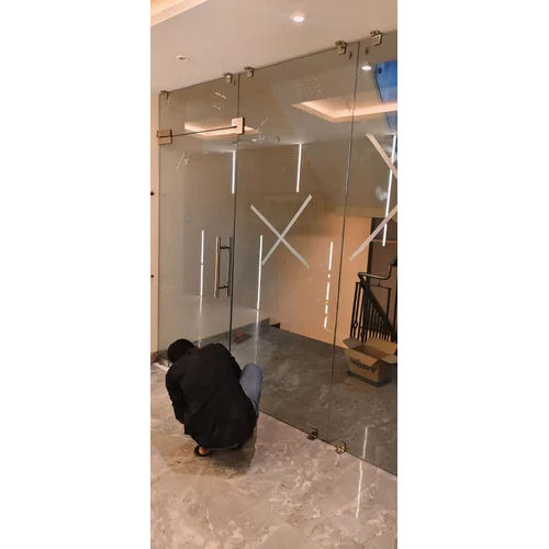 Toughened Glass Door Partition Service