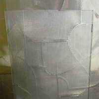 Etched Glass - 7 Millimeter Toughened Glass, Custom Size Options & Elegant Design