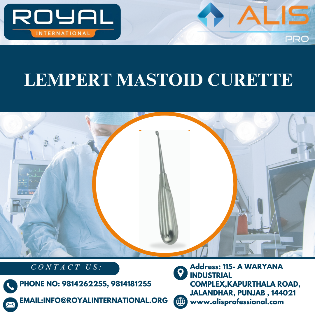 Lempert Mastoid Curette - Instruments Type: Surgical Instrument