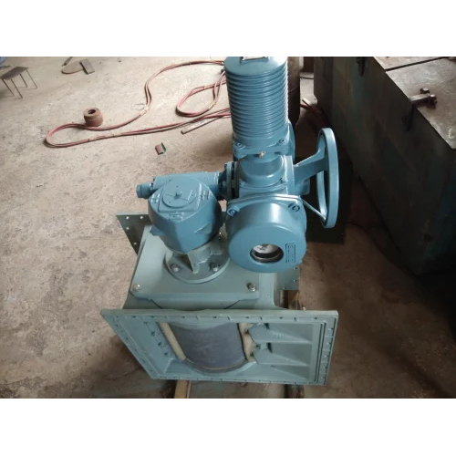Cl Motorized Flow Control Gate - Color: Blue
