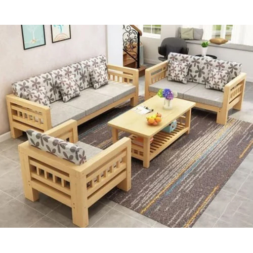 7 Seater Wooden Sofa Set