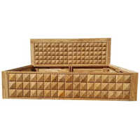 Wooden Box Bed
