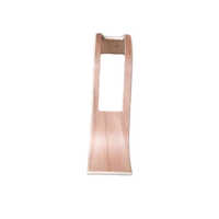 Brown Wooden Sofa Handle - Wood Material, 7x3 Inches , Polished Ivory Finish With 12mm Thickness For Added Elegance And Grip