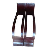 Fancy Wooden Sofa Handle - Color: Brown