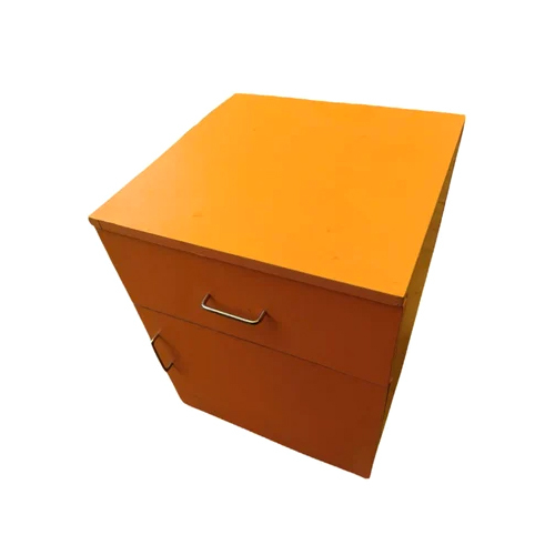 Teak Wood Cabinet - Color: Orange