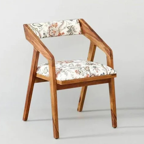 Natural Teak Wood Chair - Color: Brown