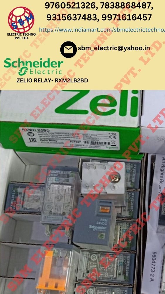 SCHNEIDER ELECTRIC RELAY,RXM2LB2BD