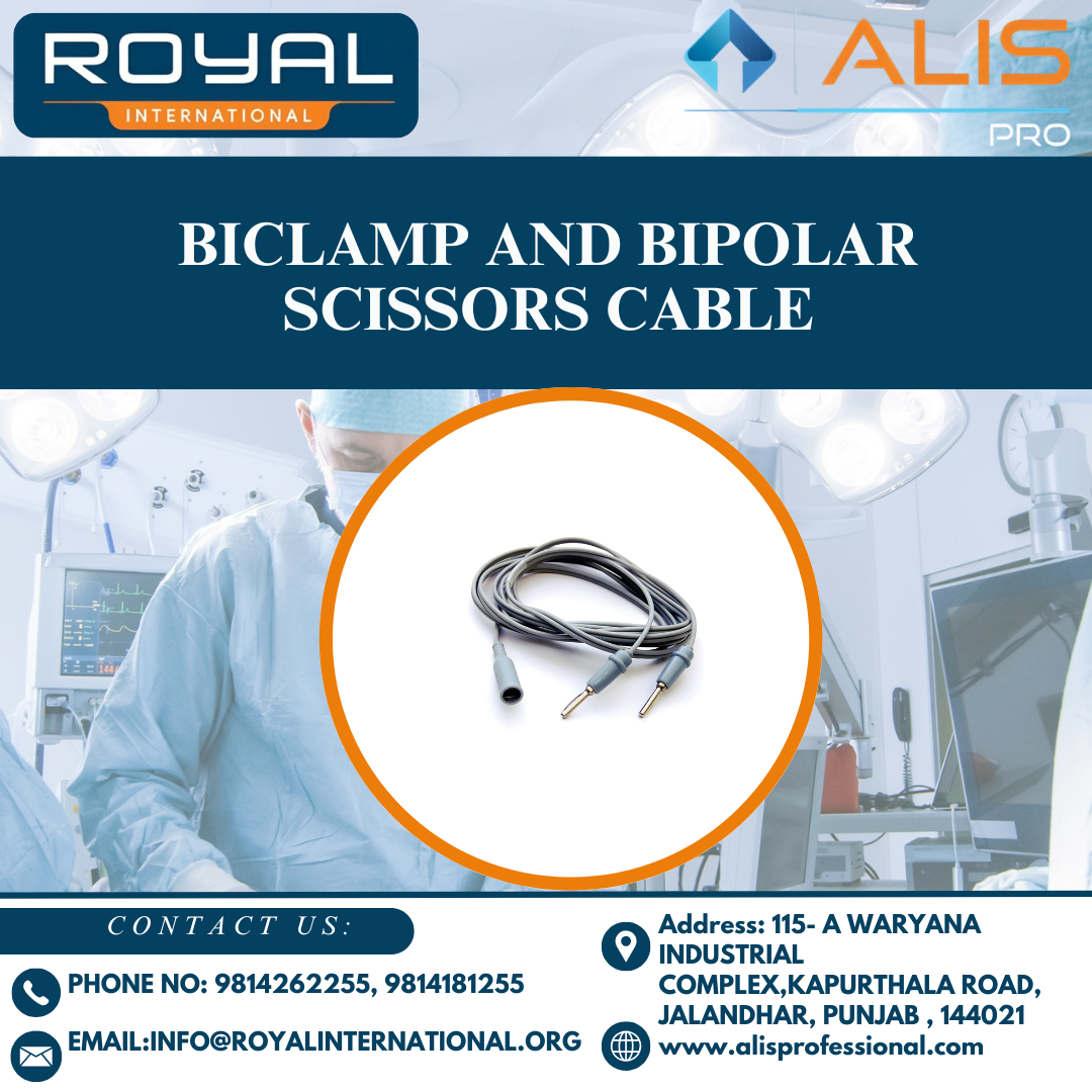  Biclamp and Bipolar Scissors Cable