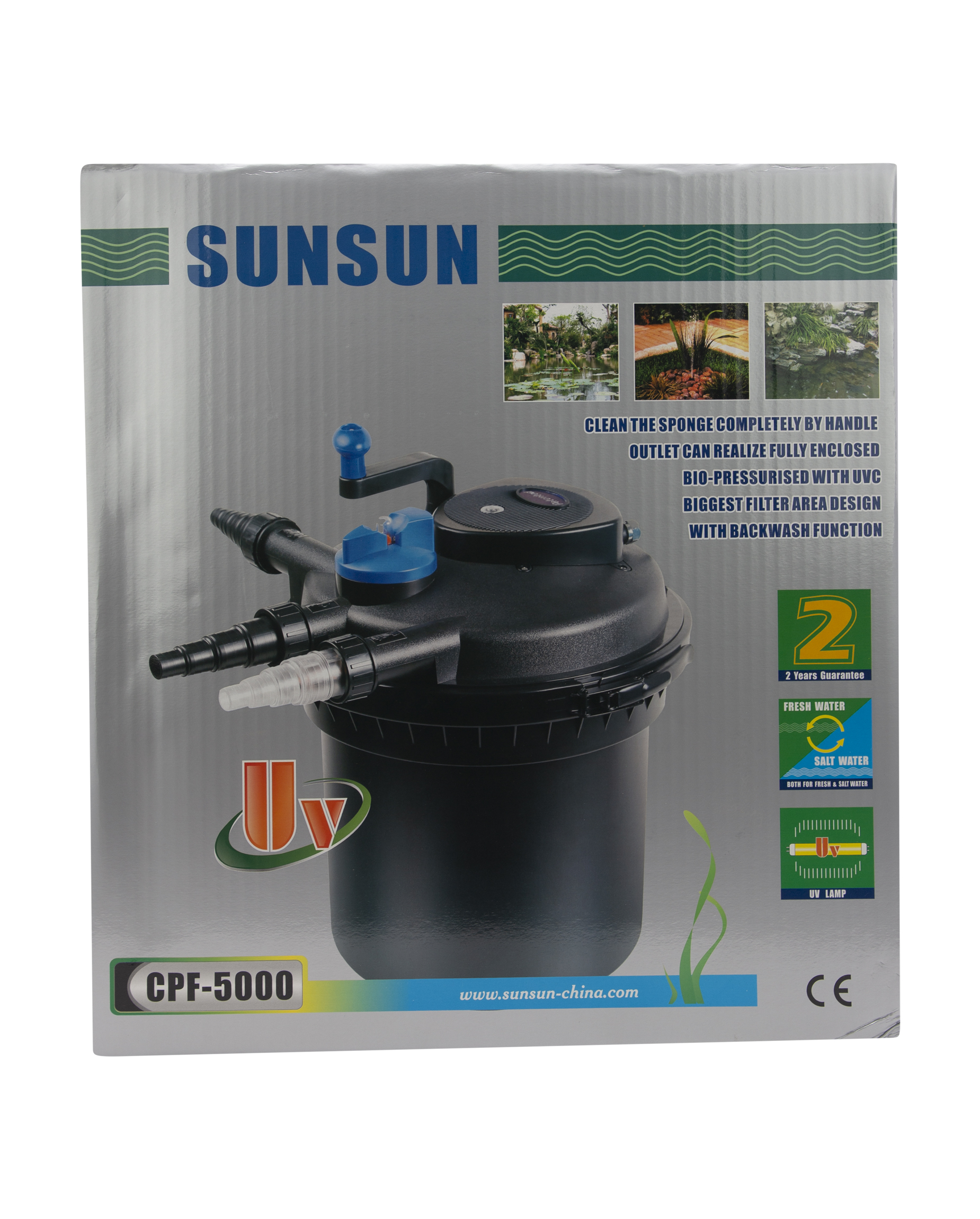 Cpf 5000 External Filter Sunsun - Capacity: 20 Ltr