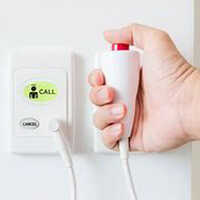 Wireless Nurse Call Bell - Color: White