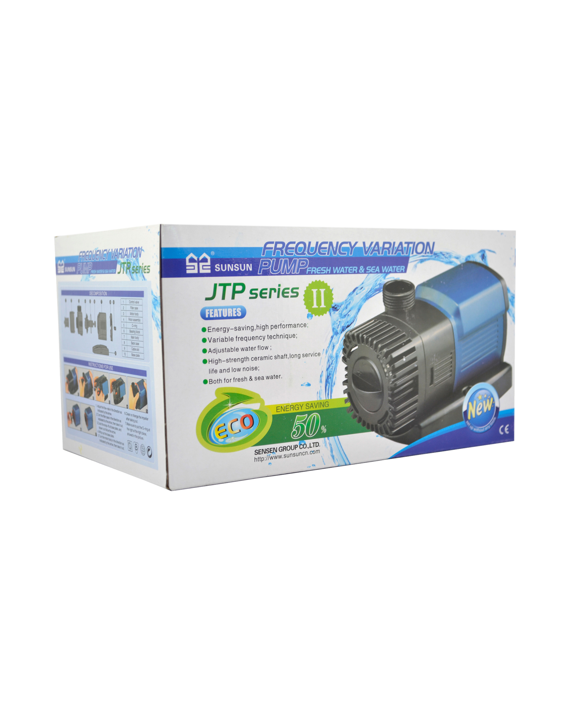 JTP 5800 DC24V 38W Submersible Pump Sunsun