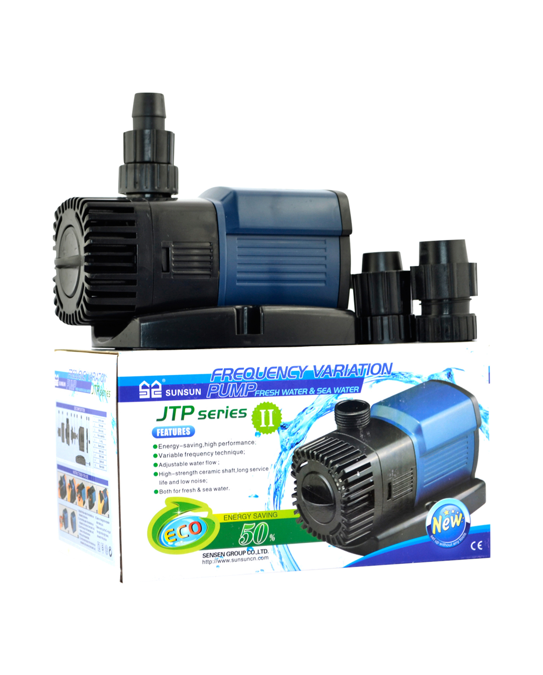 Jtp 5800 Submersible Pump - High Strength Wear-resistant Material, 182x182x115 Mm, Black | Energy Efficient, Inverter Technology, Ultra-quiet, Tool-free Disassembly