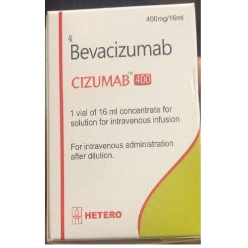 400Mg Cizumab Bevacizumab Injection - Origin: India