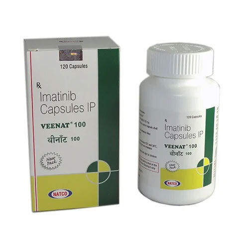 100 Mg Imatinib Drug Capsules