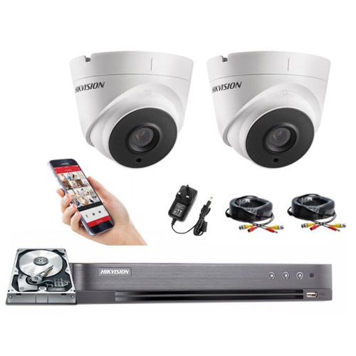 Hd Cctv Camera System - Color: White