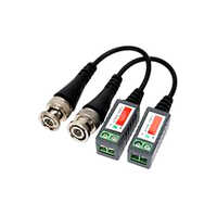 Rj45 Connector And Video Bullons - Color: Black