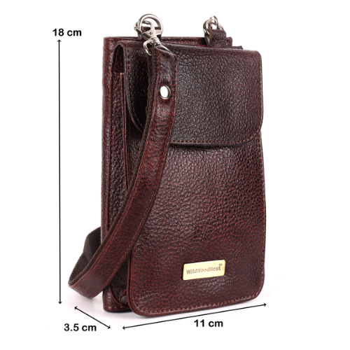 Ladies Rich Brown Sling Bag