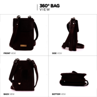 Ladies Rich Brown Sling Bag