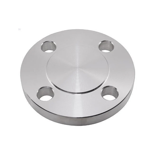 Stainless Steel Blind Flange - Color: Silver