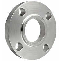 Stainless Steel Collar Flange - 3mm Thickness, 2.5 Inch Diameter, Silver Polished Finish | Versatile Round Design For Flange Assemblies