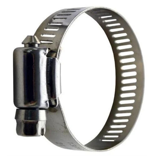 2 Inch Ss Hose Clamp - Color: Silver