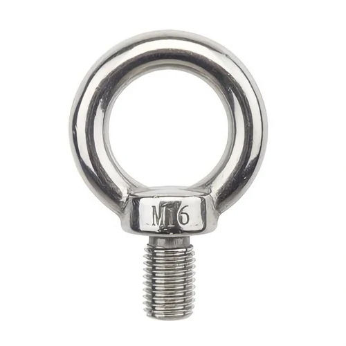 Stainless Steel Ring Bolt - Color: Silver